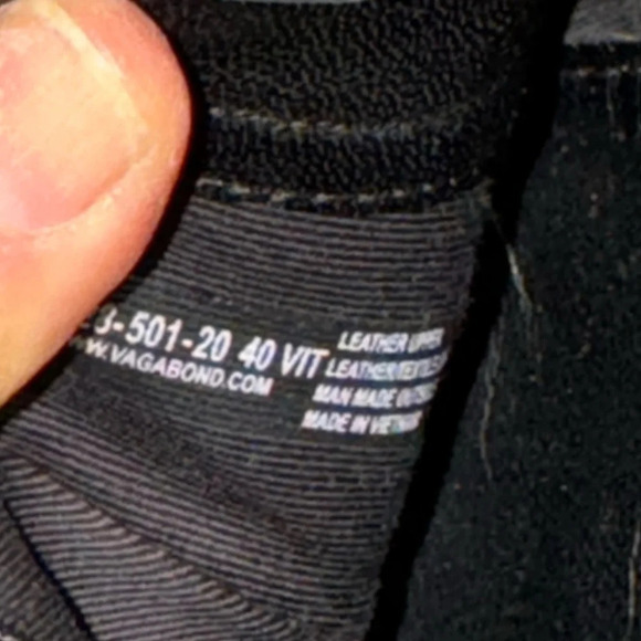 Vagabond chunky lug sole ankle boot / bootie size 40 - Picture 5 of 15